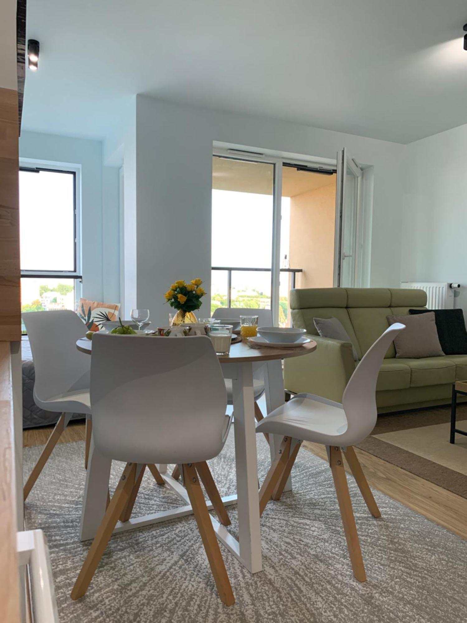 Panorama View Of Apartment *