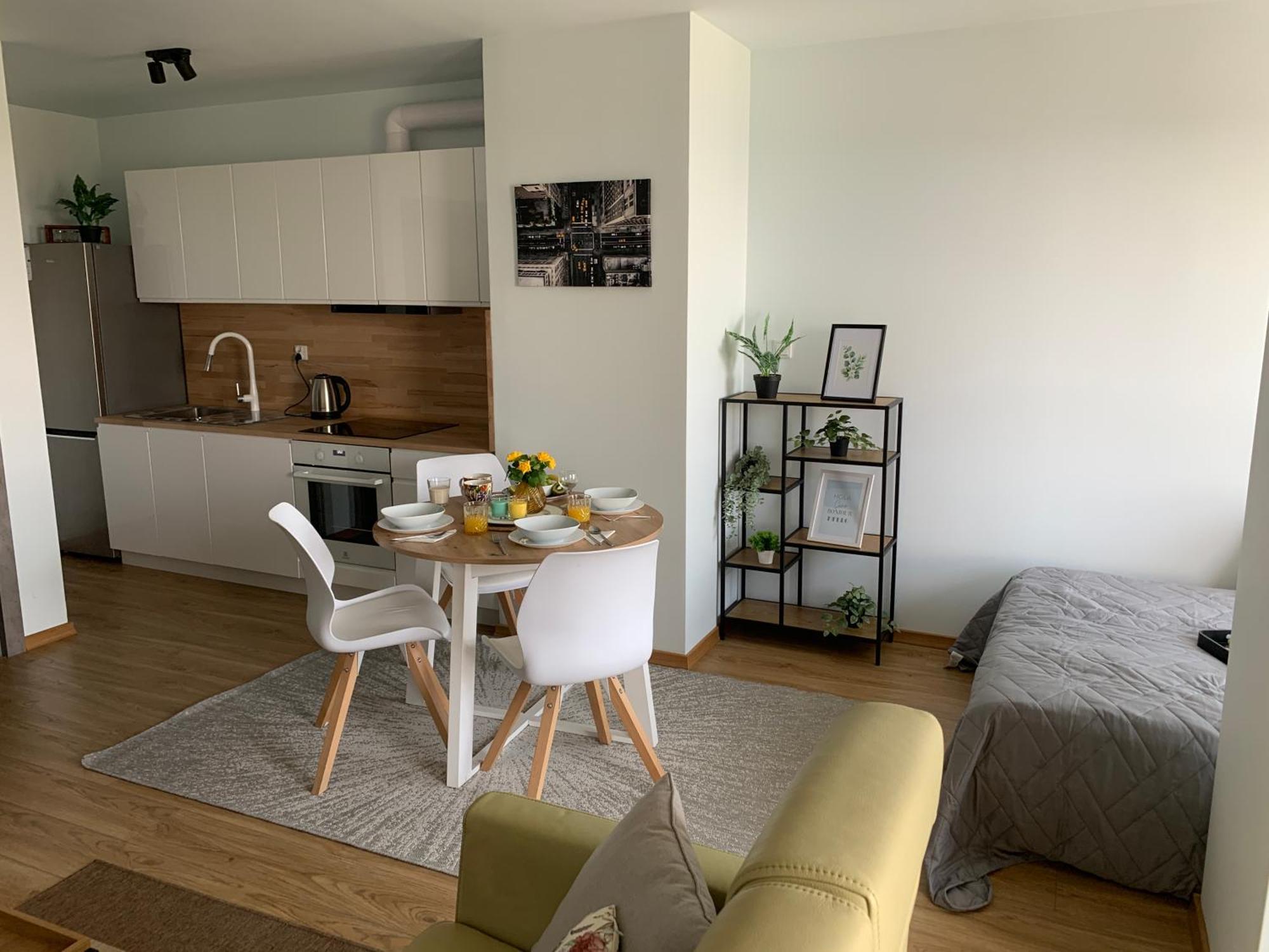 Panorama View Of Apartment Krakau